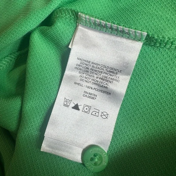 EUC Columbia PFG Men’s XXL Performance Fishing Gear Vented Polo Omni-Shade - Picture 10 of 10